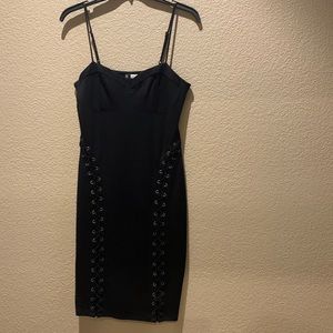 Divided by H&M black dress.